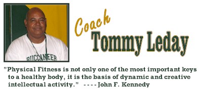Coach Tommy Leday