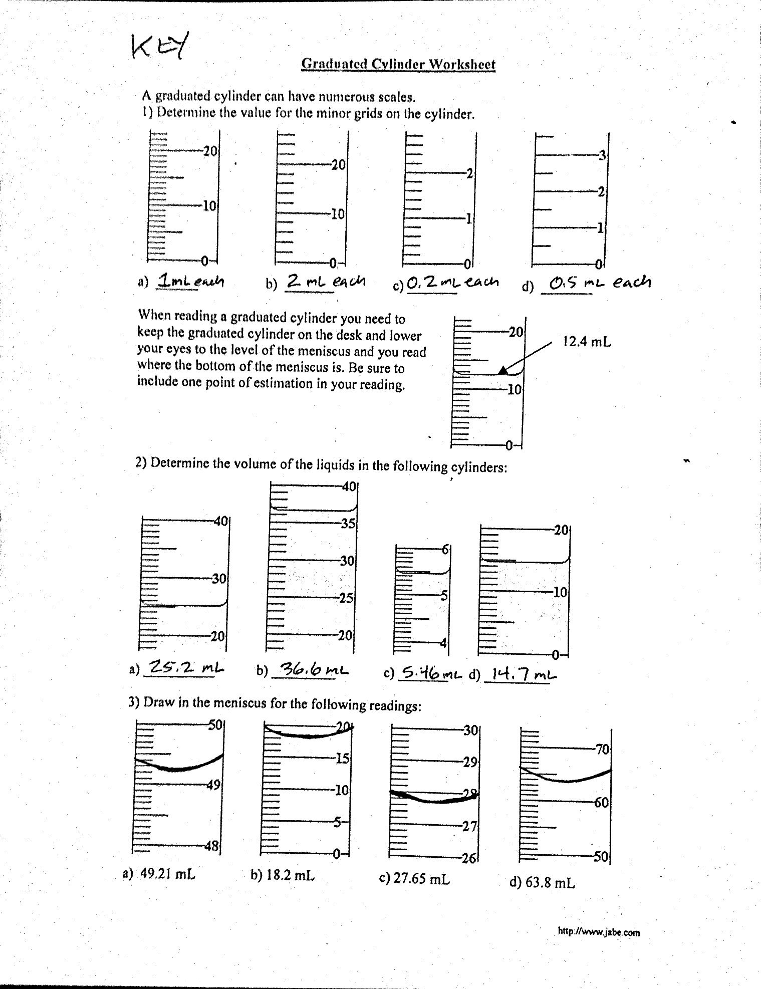 Measurement (Mass and Volume) - Mr. Gibbs