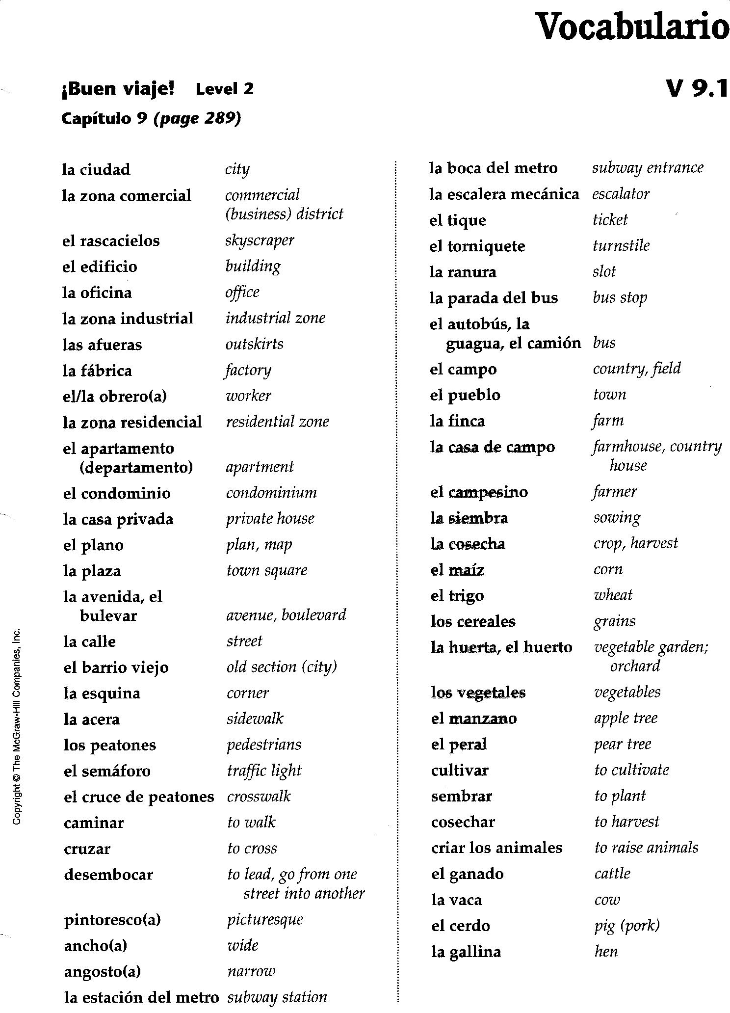 Quia Class Page Rwhitespanish2and3