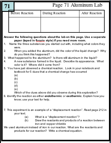 Quia - Class Page - 8th Grade Notebook Page