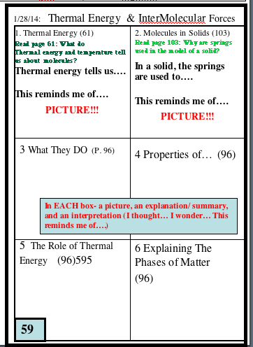 Quia - Class Page - 8th Grade Notebook Page