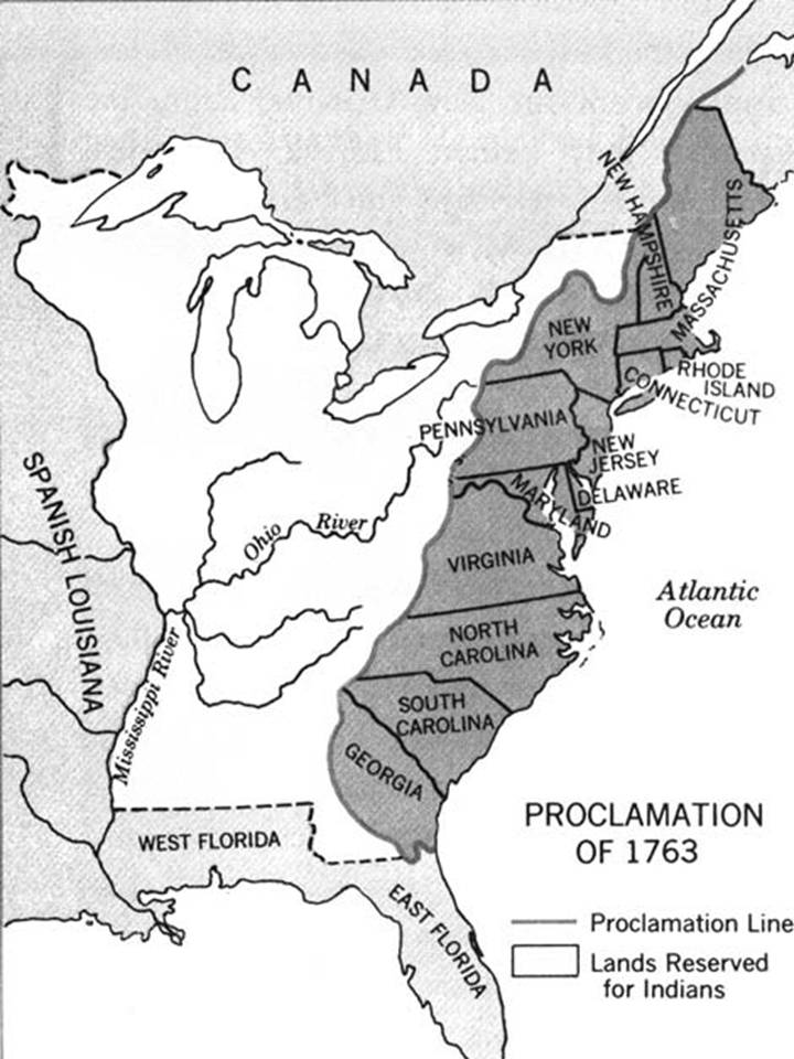 This Map Shows The Proclamation Line Of 1763 Which Wa - vrogue.co