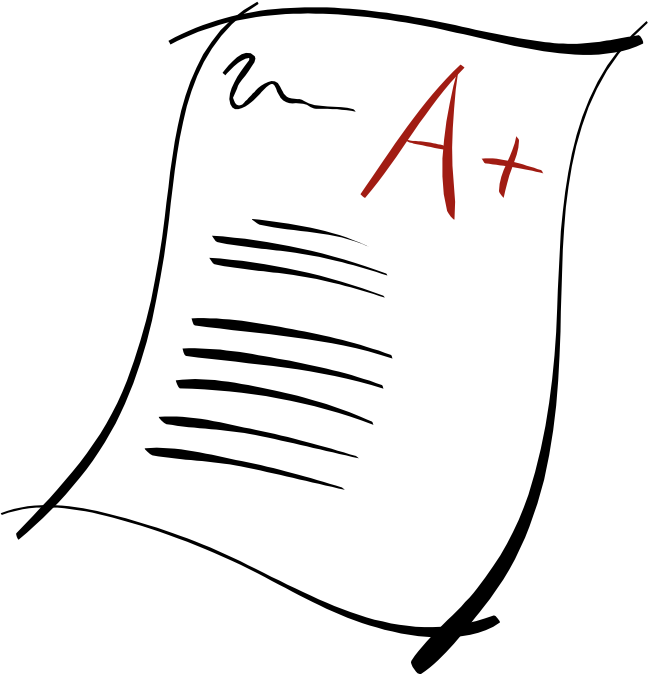 Getting good grades. Good grades. good grades report card. a+ grade. a+ mark.