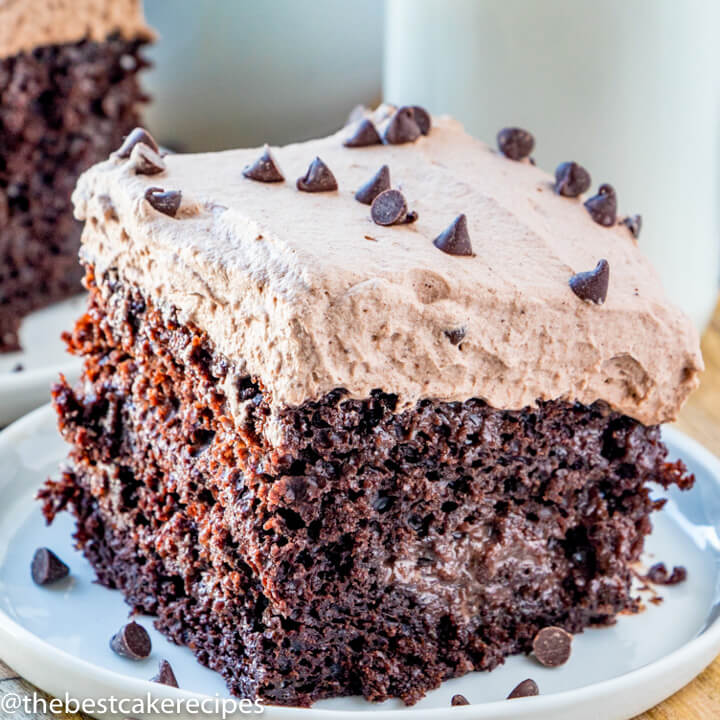 chocolate tres leches cake