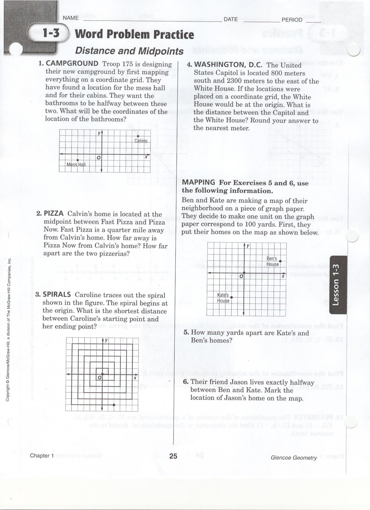 Worksheet Midpoint And Distance Worksheet Grass Fedjp Worksheet Study