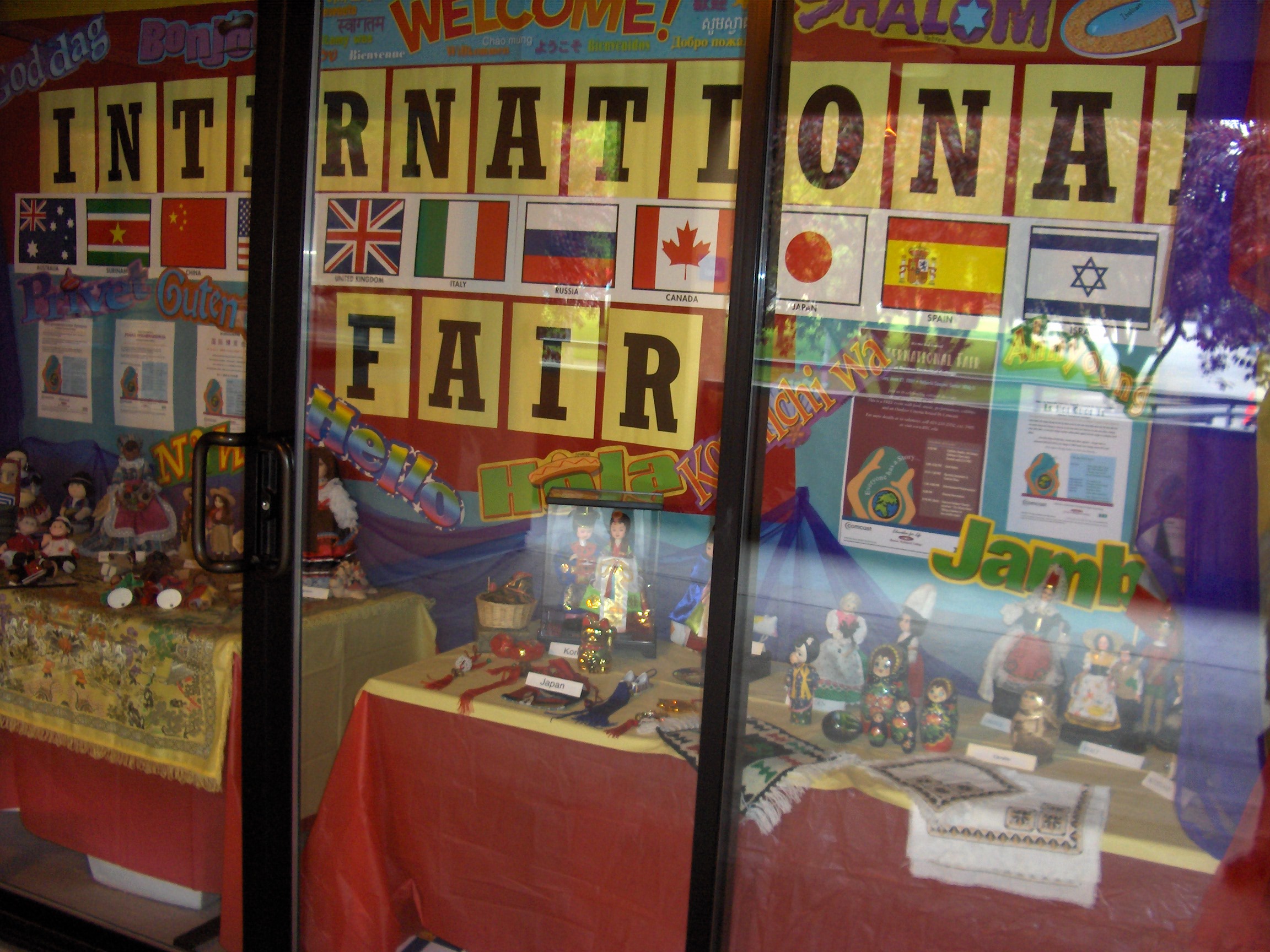 Display Case in H Building